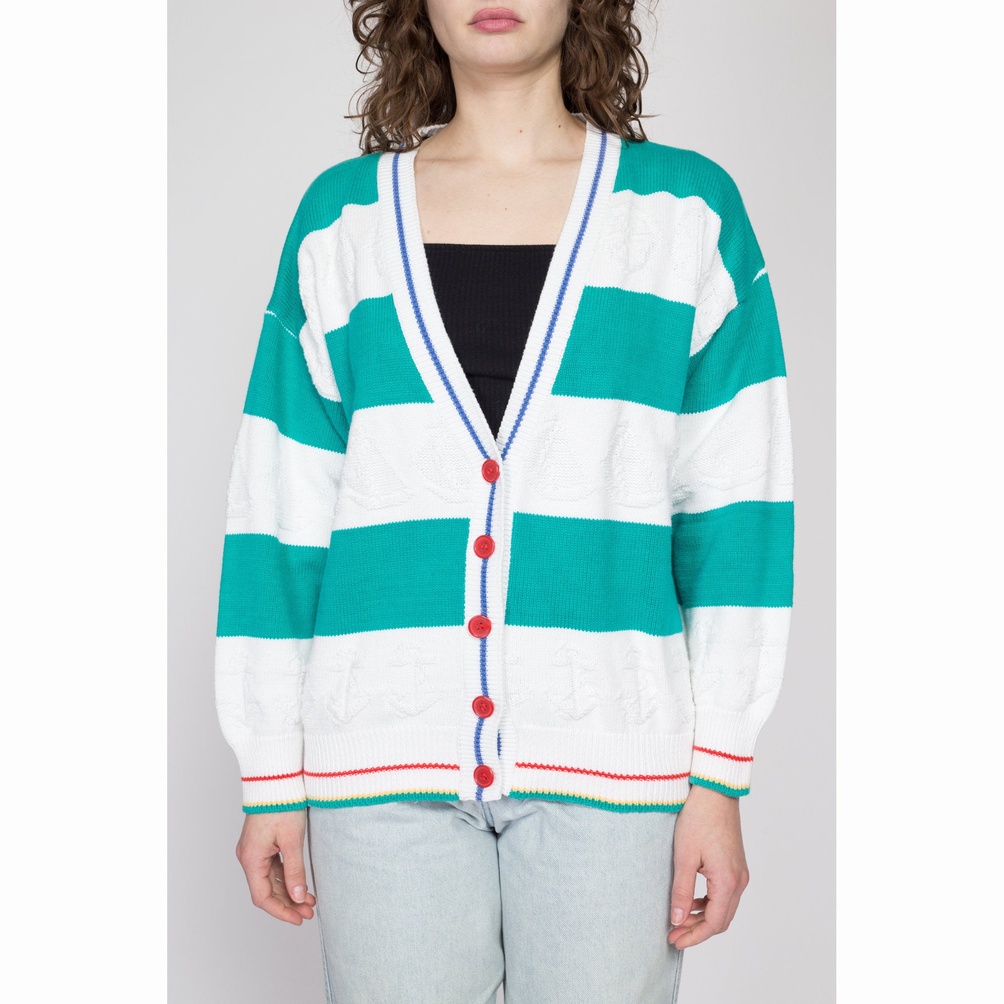 80s cardigan best sale