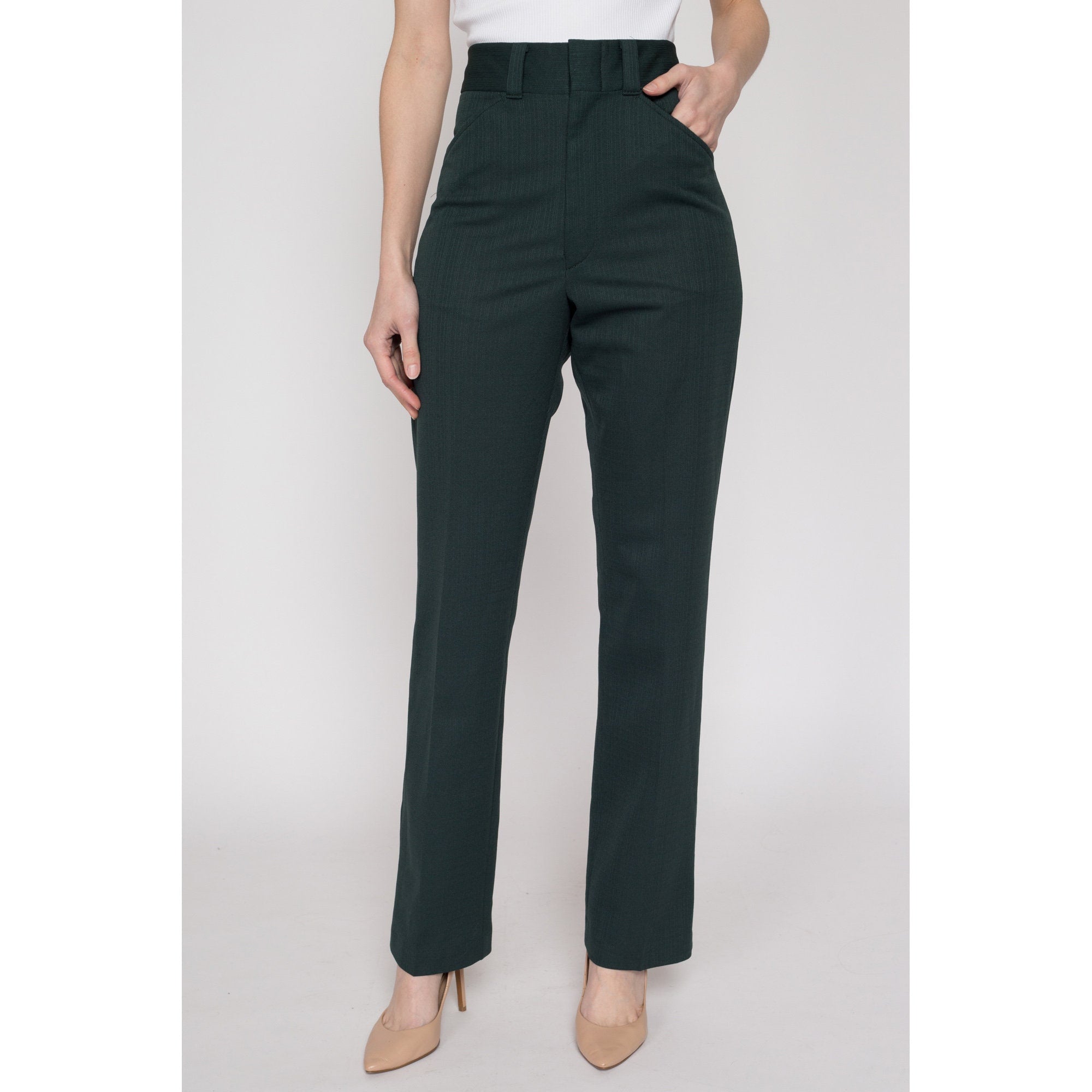 Audrey Tailored Ponte Pants - Evening Forest | Universal Standard
