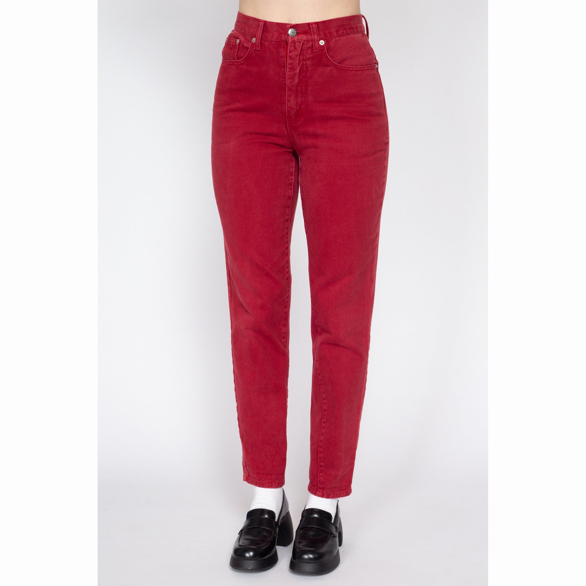 Korean Fashion Candy Colored Skinny Jeans For Women Slim Denim Jeans Pants  For Women In Black, White, Pink, Yellow, Red, Khaki, And Green 210809 From  Bai05, $16.72 | DHgate.Com