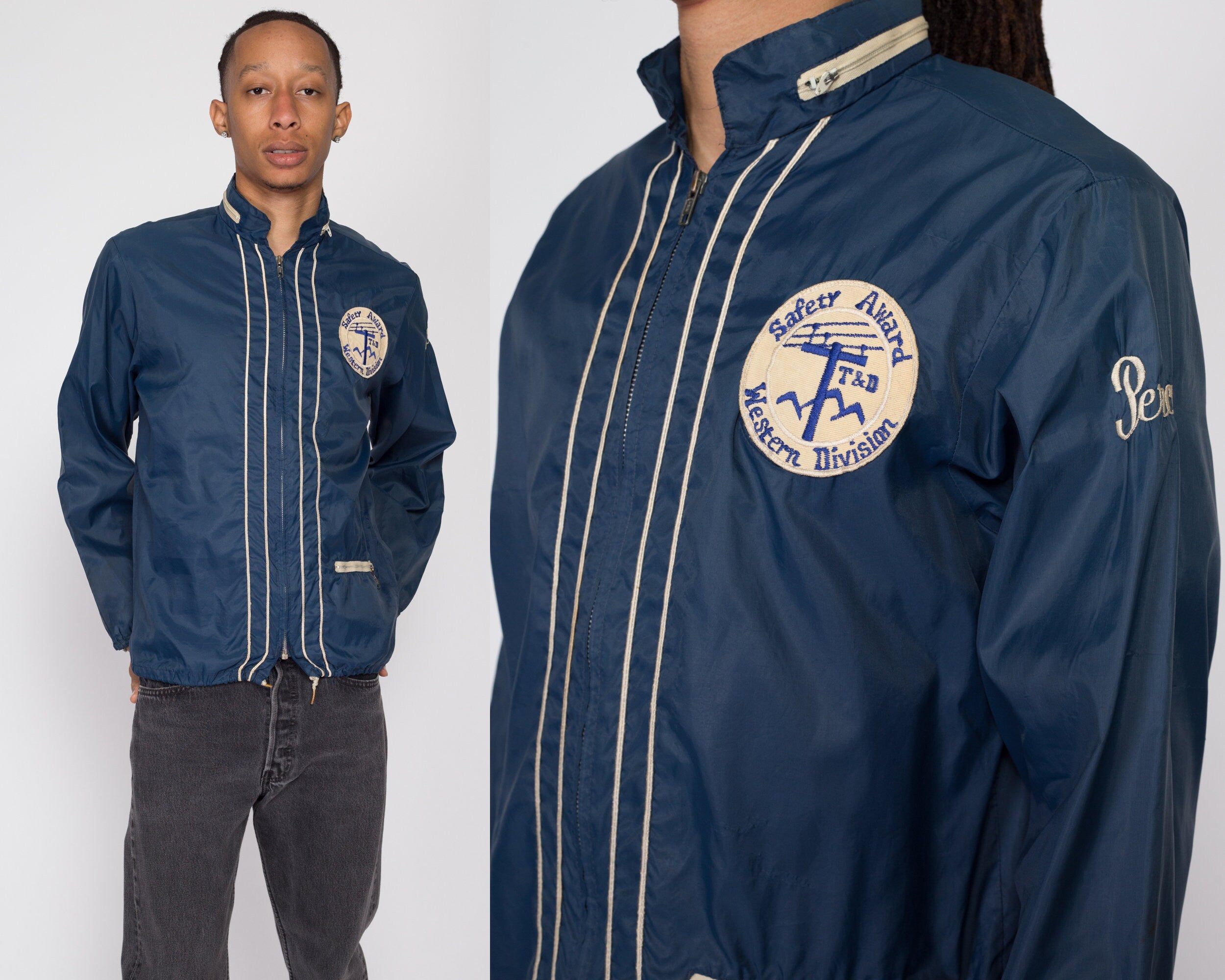 Navy blue lightweight jacket hotsell